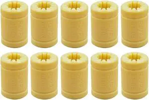 Ruth's sister 10 LM8UU 3D Printer Solid Polymer Bearing 8 Mm Shafts For Mendel 3D Printer Parts