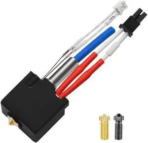 Ruth's sister For Kobra 2 Hotend V5 J-Head 3D Printer Extruder Part Assembled With Volcano Nozzles For Kobra 2 Plus/Max/Pro Durable
