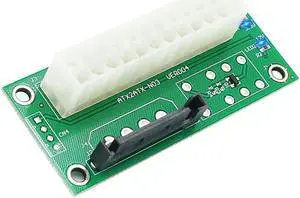 Ruth's sister ATX Dual PSU Multiple Power Supply Adapter Synchronous Power Board Add 2PSU With Power LED To SATA 15 Pin Connector