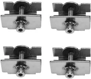 Ruth's sister Glass Bed Clip Compatible With Ender 3/3 Pro/V2/3S,Ender 5/Pro, Adjustable 3D Printer Clip Clamp Accessories,4 Pcs