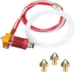 Ruth's sister 3D Printer MK8 Hotend Kit Extruder Assembled 0.4Mm Nozzle Set, 24V 40W Extruder Head For 3D Printer Creality Ender 3