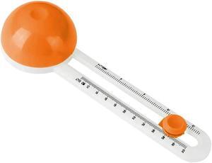 Ruth's sister Circular Paper Cutter Paper Trimmer Scrapbooking Tool Rotary Cutter Round Cutting Knife Cards Cutters (Orange)