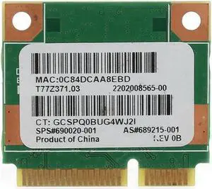 Ruth's sister 3X RT3290 150Mbps Wi-Fi Wireless Network Card Bluetooth-Compatible For Pavilion G7-2000 Ralink 802.11B/G/N