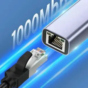 Ruth's sister USB To RJ45 Ethernet Adapter Network Adapter USB3.0 PC Internet USB 1000Mbps Fit For Laptop/TV Box