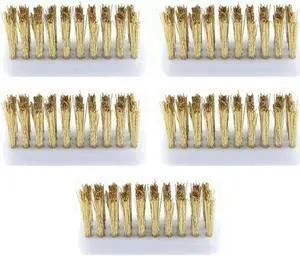 Ruth's sister 5Pcs 3D Printer Cleaner Tool Copper Wire Toothbrush For Voron 2.4/Trident Hotend Cleaning Nozzle Heater Block Heat Bed