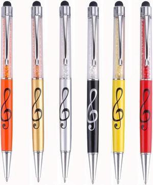 Ruth's sister Stylus Pen Crystal Capacitive Ballpoint Pen Diamond Retractable Music Note Pens For All Touch-Screen Device