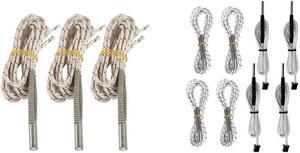 Ruth's sister 3Pcs 24V 50W Upgraded Ceramic Cartridge Heater Wire 1M 620Mm & 4Pcs 24V 50W Upgraded Cartridge Heater Tube