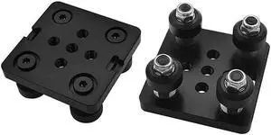 Ruth's sister 3D Printer Accessories Parts, Openbuilds2040 Aluminum Profile Pulley V-Shaped Gantry Plate, V-Slot Mini Five-Wheel Disc