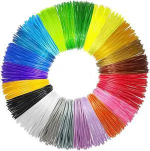 Ruth's sister 25 Colors 3D Pen PLA Filament Refills, 1.75Mm Premium Filament For 3D Printer/3D Pen, Each Color 16 Ft