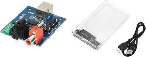 Ruth's sister PCM2704 USB Sound Card DAC HIFI Decoder Board With Mobile Hard Disk Box, Sata To USB 3.0 Mobile Hard Drive Enclosure