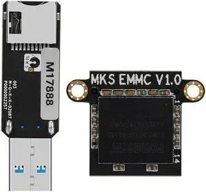 Ruth's sister 3D Printers Accessory Fast Printing Machine Memory Expansion Card MKS EMMC 32G MKS EMMC-ADAPTER V2 Card Reader