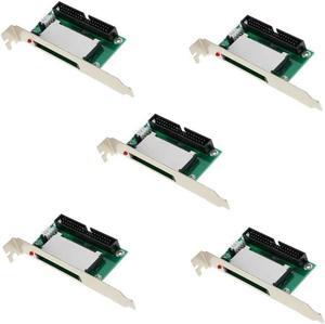 Ruth's sister 5X 40-Pin Cf Compact Flash Card To 3.5 Ide Converter Adapter Pci Bracket Back Panel