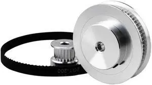 Ruth's sister 3X GT2 Timing Belt Pulley 60Teeth 20Teeth 5Mm Reduction 1:3 Belt Width 6Mm For 3D Printer Accessories