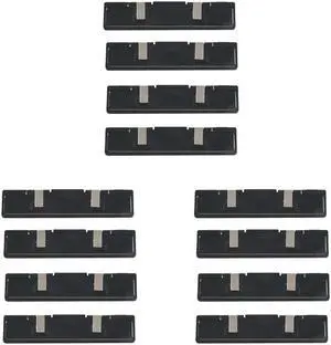 Ruth's sister 12 Pcs Aluminum Heatsink Shim Spreader Cooler Cooling For DDR RAM Memory Desktop Memory Radiator DDR2 DDR3 DDR4