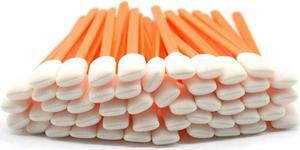 Ruth's sister 200 Pcs Foam Swabs Sticks Cleanroom Detailing Swab Sponge Sticks For Inkjet Printer, Optical Instruments,Camera Sensors