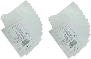 Ruth's sister 24PCS Paper Shredder Lubricant Sheets Shredder Lubricating Oil Portable Paper Type Lubricating Oil For
