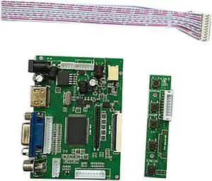 Ruth's sister Display Driver Board For 7-Inch-10.1-Inch AT070TN90 Car DVD Navigation Screen Projector Display AV+VGA+-Compatible