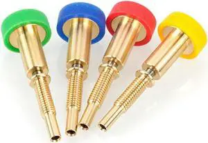 Ruth's sister 4Pcs All-In-One Brass Titanium Nozzle 0.25/0.4/0.6/0.8Mm Heatbreak Brass Titanium Nozzle For E3D Revo Hotend Extruder Ruth's sister 4Pcs All-In-One Brass Titanium Nozzle 0.25/0.4/0.6/0.8Mm Heatbreak Brass Titanium Nozzle For E3D Revo Hotend Extruder