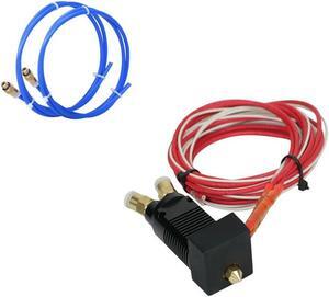 Ruth's sister 3D Printer Parts 2 In 1 Out Extruder Hot End Kit 0.4 MM Nozzle 1.75 MM 12V 40W For Cr-10 /Ender-3 Series 3D Printers