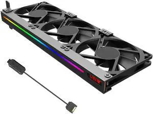 Ruth's sister Universal GPU Cooling Fan 3X90mm ARGB Sync Lighting 5V Addressable RGB Silent Chassis PCI Graphics Card Cooler Fan