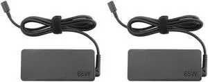 Ruth's sister 2X 20V 3.25A 65W Universal USB Type C Laptop Mobile Phone Power Adapter Charger For