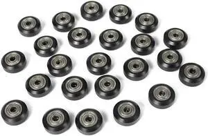 Ruth's sister [39Pcs/Pack]3D Printer POM Pulley Wheels 625Zz Linear Bearing Ulley Passive Round Wheel Roller For Creality CR10,Ender 3