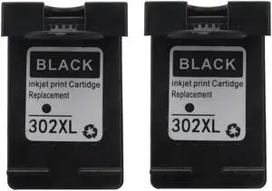 Ruth's sister 2Pcs 302XL Remanufactured Cartridge Replacement For 302 XL Ink Cartridge For Deskjet 1110 1111 1112 2130 2131 Printer