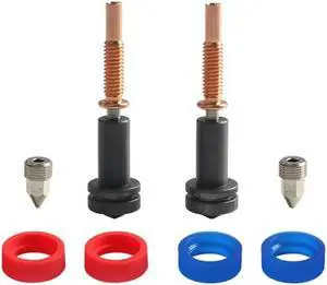 Ruth's sister High Flow 0.4Mm/0.6Mm Nozzles For Revo Hotend Extruder Hardened Steel/Copper/Titanium /TC4 Material For REVO Hotends