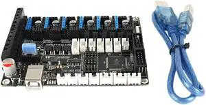 Ruth's sister 3D Printer Motherboard F6 V1.4 Control Board Compatible With TMC2208 UART Mode Supports 6 Drivers With USB Cable