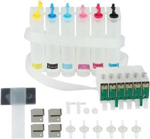 Ruth's sister T0791-T0796 Is Suitable For Epson Stylus Photo 1400 PX700W PX800FW P50 PX830FWD Artisan 1430 CISS Ink Supply System