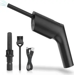 Ruth's sister Compressed Air Duster,Cordless Air Duster,Air Can Duster For Computer Keyboard Cleaning,Mini Cordless Dryer 35000 RPM
