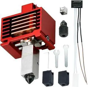 Ruth's sister V3.0 Hotend+P1P Heating Rod Thermistor Kit Hardened Steel Nozzle Red Metal For Bambu Lab Hotend Nozzle For Bambu Lab Print Head