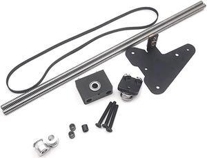 Ruth's sister Dual Z Axis Upgrade Kit With Single Step Motor Voltage Set Pulley Replacement Fits For Creality CR-10 3D Printer