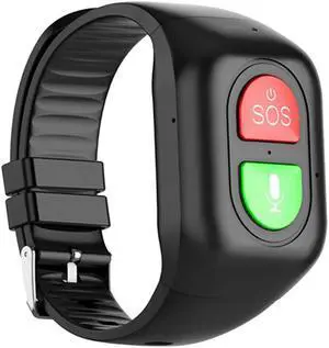 Ruth's sister 1 Piece 4G SOS Anti-Wandering Tracker Sports Bracelet Heart Rate Blood Monitor Emergency Alarm GPS Tracking