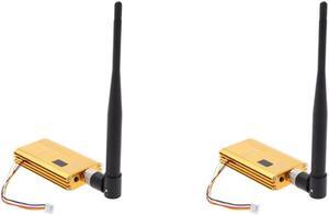 Ruth's sister 2X FPV 1.2Ghz 1.2G 8CH 1500Mw Wireless AV Sender TV Audio Video Transmitter Receiver Combo For QAV250 250 FPV RC(C)