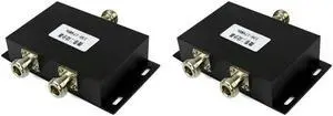 Ruth's sister 2X 2 Way VHF 136-174Mhz Antenna Power Divider Splitter For Radio Repeater Power