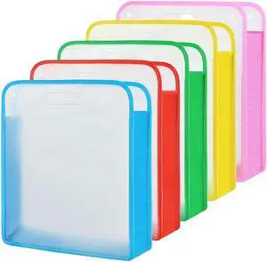 Ruth's sister 5 Pack Scrapbook Paper Storage Organizer Multi Color Expanding Paper For 12 X 12 Sheets
