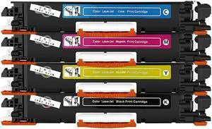 Ruth's sister 4PCS CE310 CE310A -313A 126A Compatible Color Toner Cartridge For Laserjet Pro CP1025 M275 100 MFP