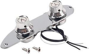 Ruth's sister Chrome Control Plate For Genuine Fender 51 P Bass Guitar