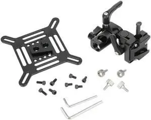 Ruth's sister Adjustable For VESA Monitor Mount With Quick Release V-Lock To C- Stand Baby Pin Adapter Supports Monitors 13To 32Inch