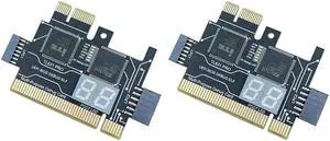 Ruth's sister 2X TL631 Pro Multifunction Desktop Laptop LPC-DEBUG Post Card PCI PCI-E Mini PCI-E Motherboard Diagnostic Analyzer,A