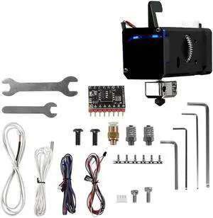 Ruth's sister H2O Water Cooling Radiator Kit For H2 Direct Hotend Extruder For Ender 3 V2/B1 3D Printer Part H2O Extruder