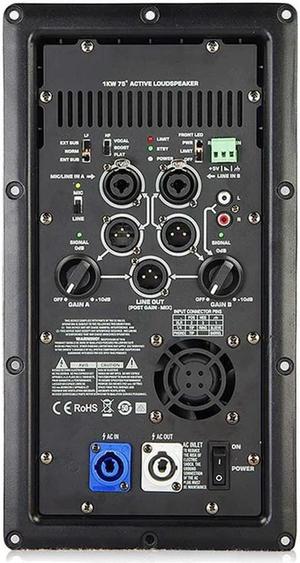 Ruth's sister Black Professional Digital 1000W Continuous Power Amplifier Module Class D Power Amplifier Broad For Home Theater Loudspeker