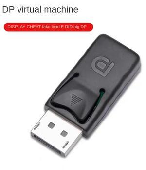 1Pcs 4K Displayport Dummy Plug DP Virtual Display Adapter Graphics Video Card Cheater EDID Headless Ghost Emulator-AB01