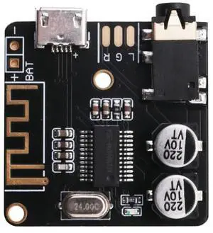 BT5.0 Audio Module MP3 Bluetooth Audio Decoder Board Lossless Car Speaker Audio Amplifier Board DIY Audio Receiver-AB01