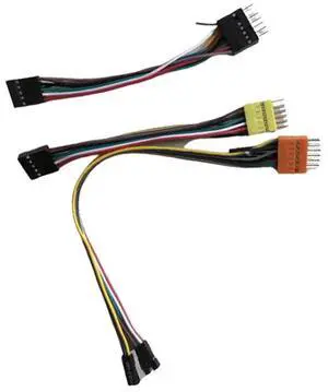 3Pcs/Set Suitable for Chassis with Ordinary Motherboards Transfer Wiring Switch Cable USB Cable Audio Cable-AB01