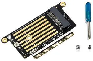 A1708 SSD to NGFF M.2 MKey NVME Adapter Card A1708 SSD Riser Card Support 2230 2242 SSD for PRO 2016 2017-AB01