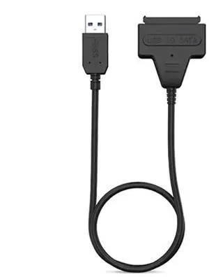SATA to USB 3.0 Adapter Cable for 2.5 Inch SSD/HDD Drives, Support Up to 5Gbps Speed-AB01
