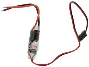 3A 2-5S FPV Receiver Power Supply Voltage Regulator External BEC (UBEC) 5V Step-Down Regulator Module for RC Airplane-AB01