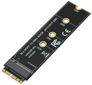 Side3 M.2 Adapter Card SSD Convert Adapter Card for Upgrade Pro/Air (2013-2017)-AB01
